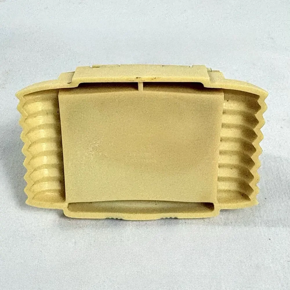 VTG Art Deco Celluloid Velvet Lined Ring Box W & S New York Made in USA - AS IS